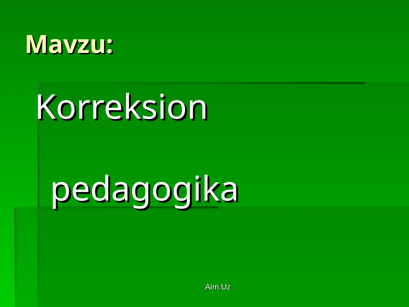 Korreksion pedagogika