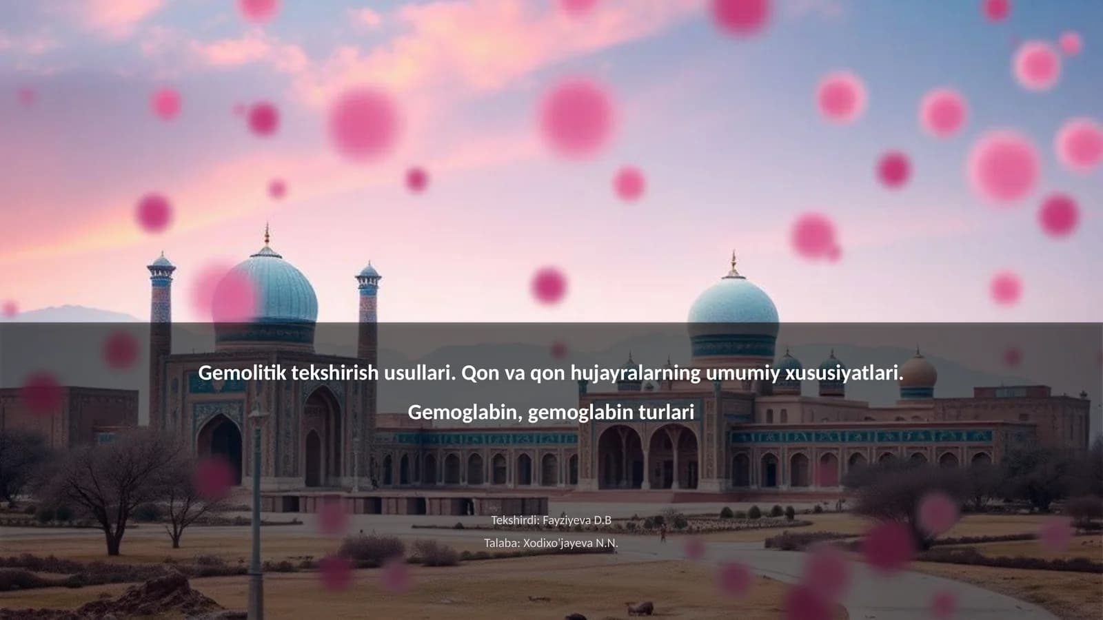 Gemolitik tekshirish usullari