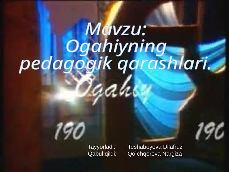 Product slide 1