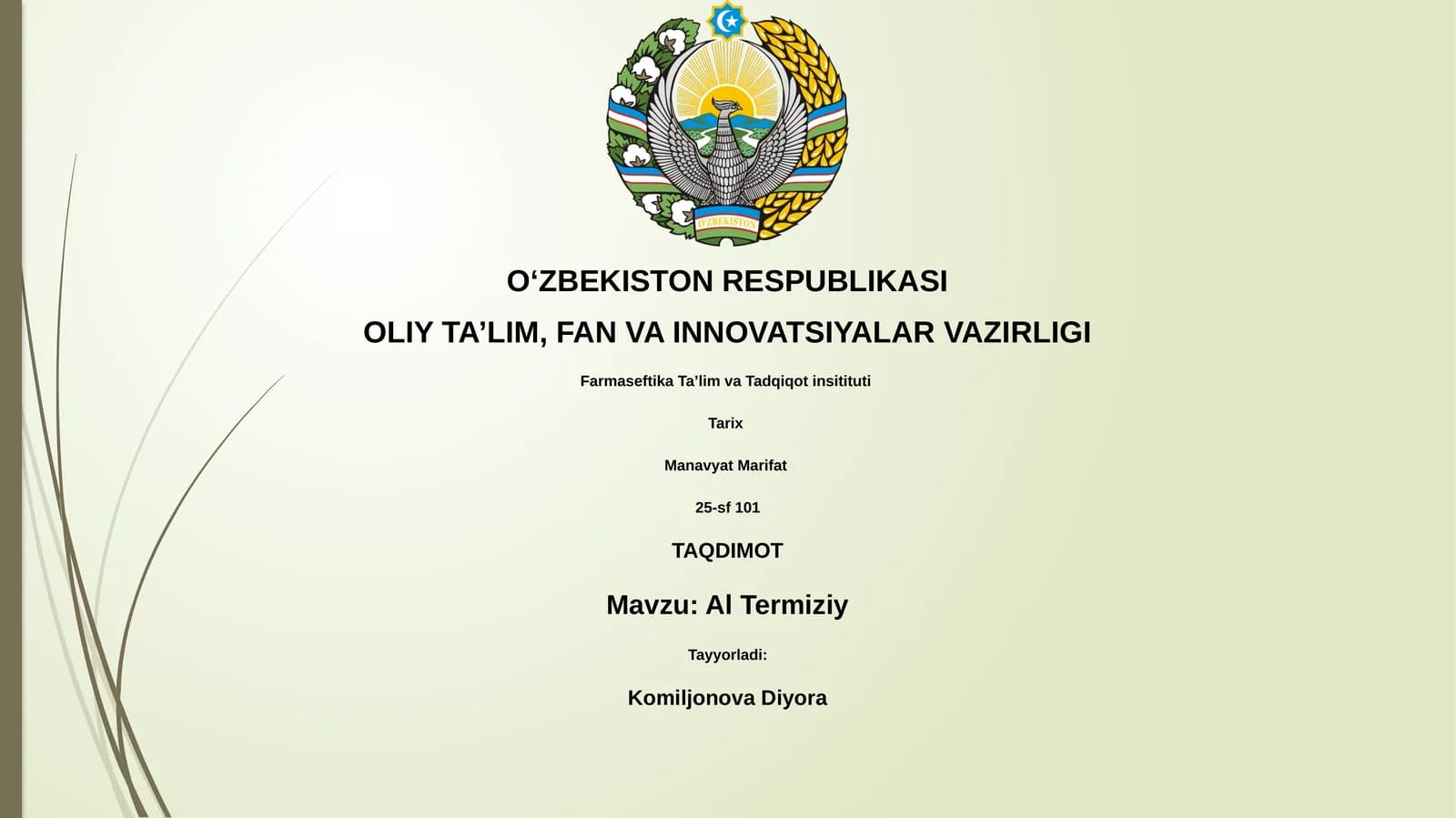 Al Termiziy