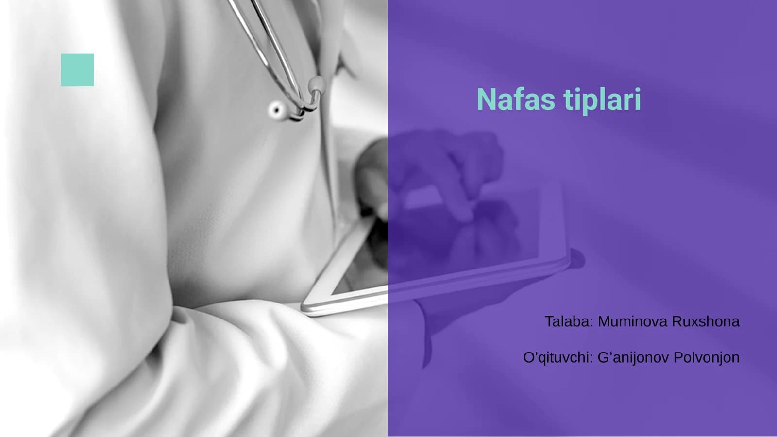Nafas tiplari