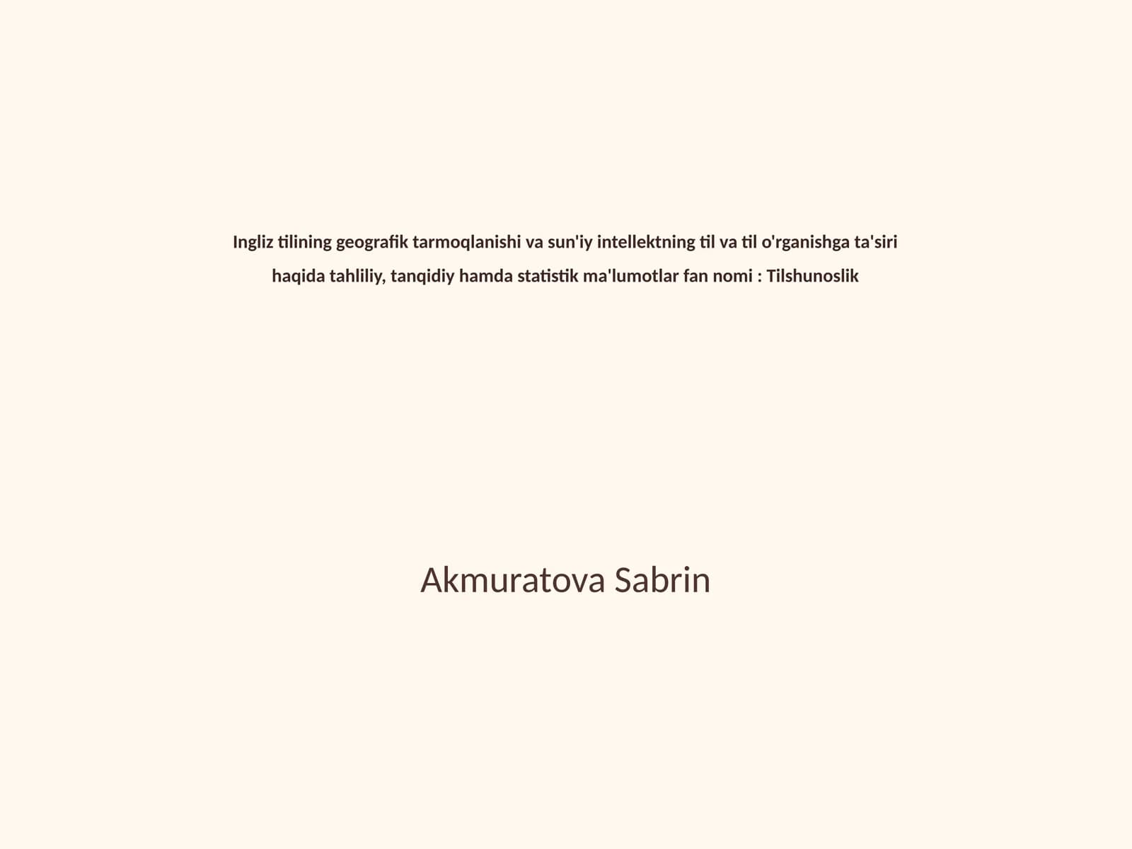 Tilshunoslik