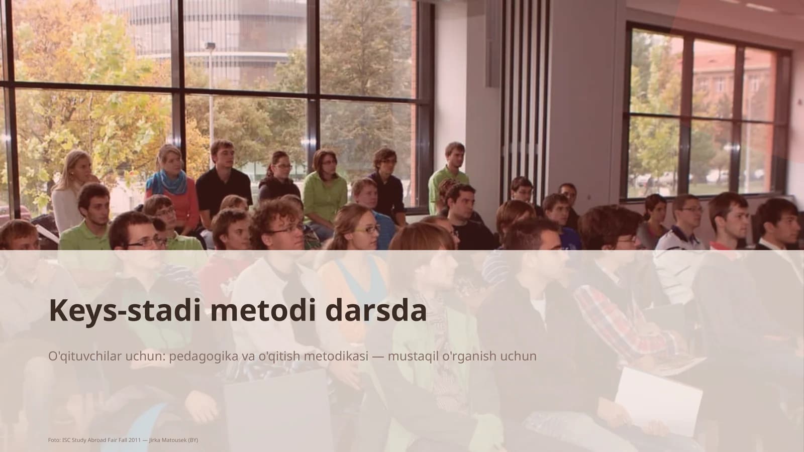 Keys-stadi metodi darsda