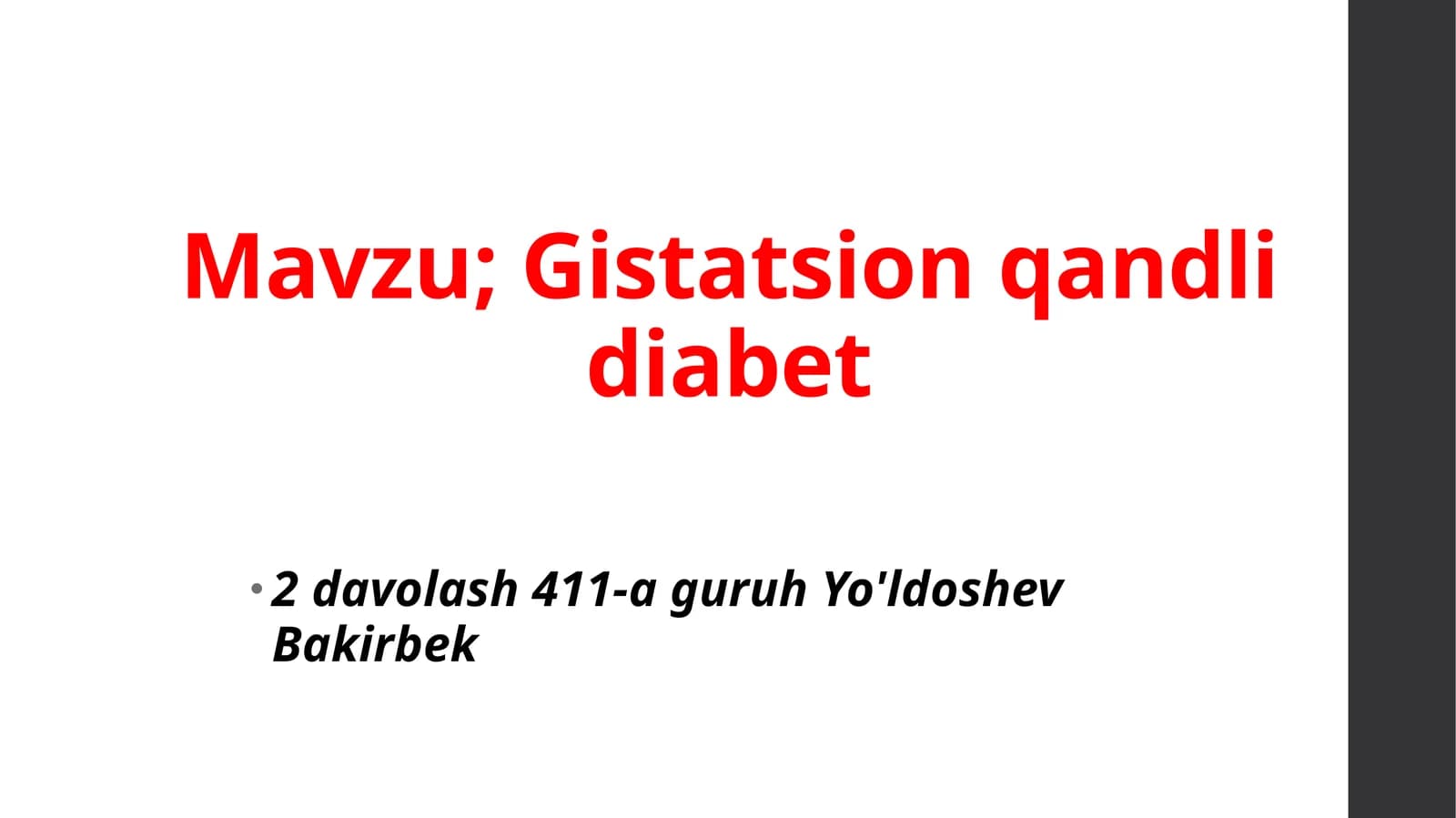 Gestatsionqandlidiabet