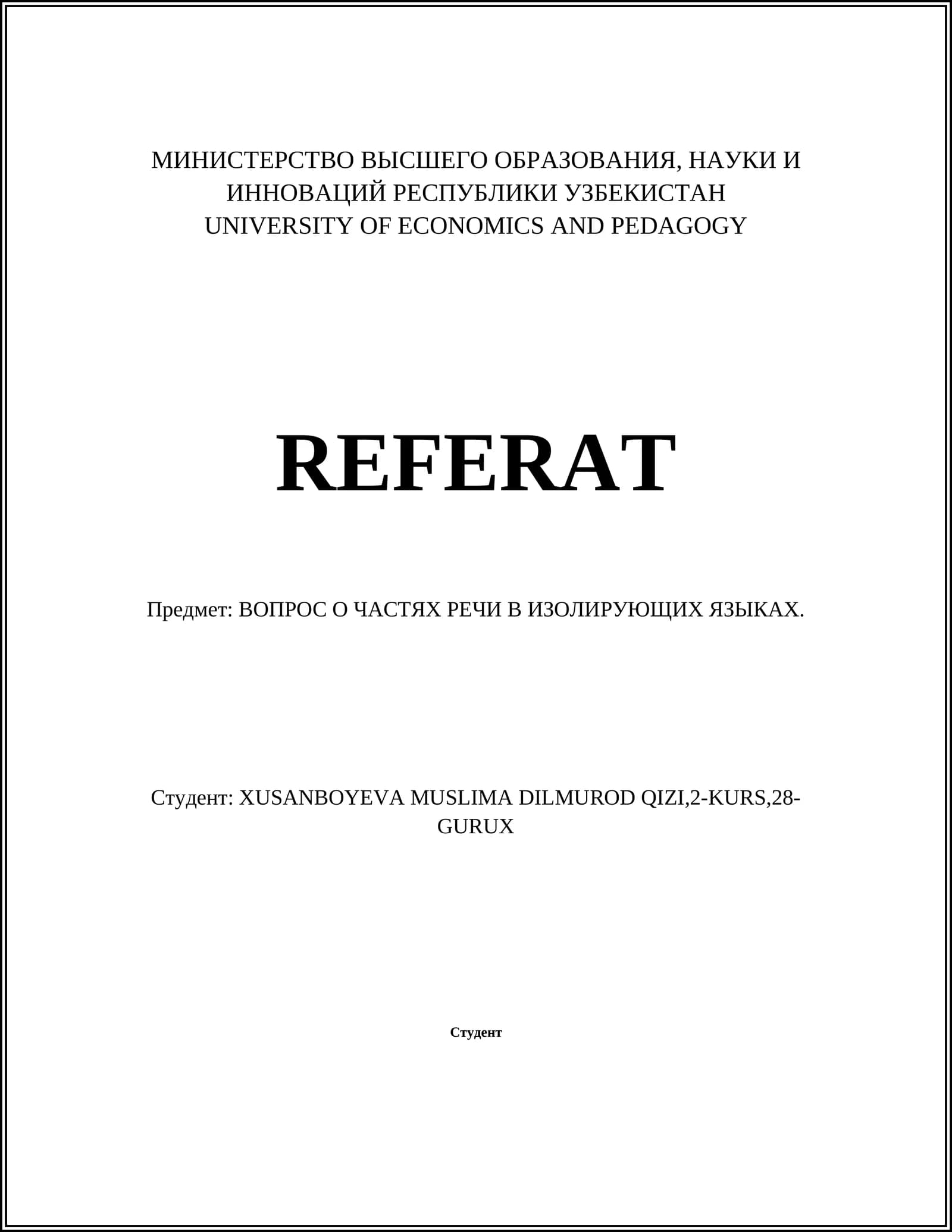 REFERAT