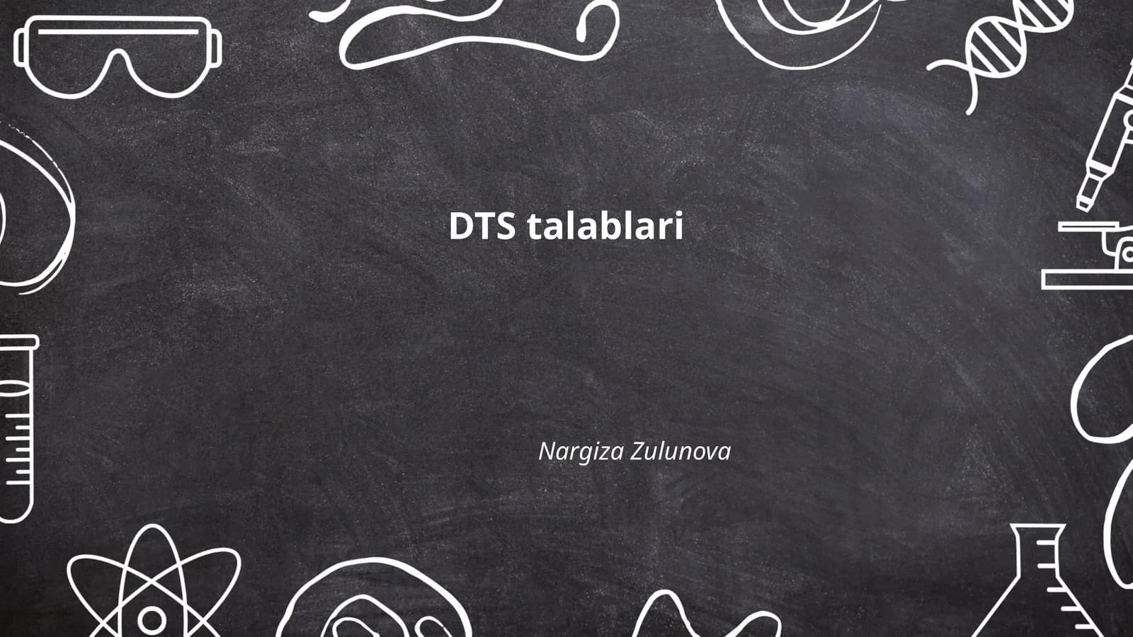 DTS talablari