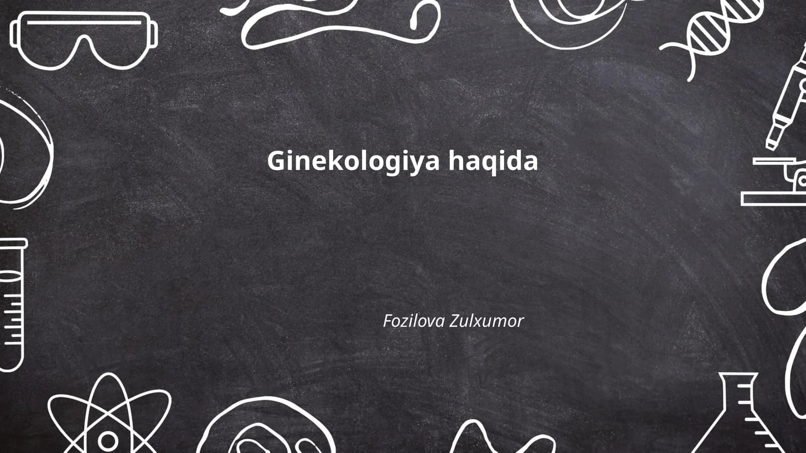 Ginekologiya haqida