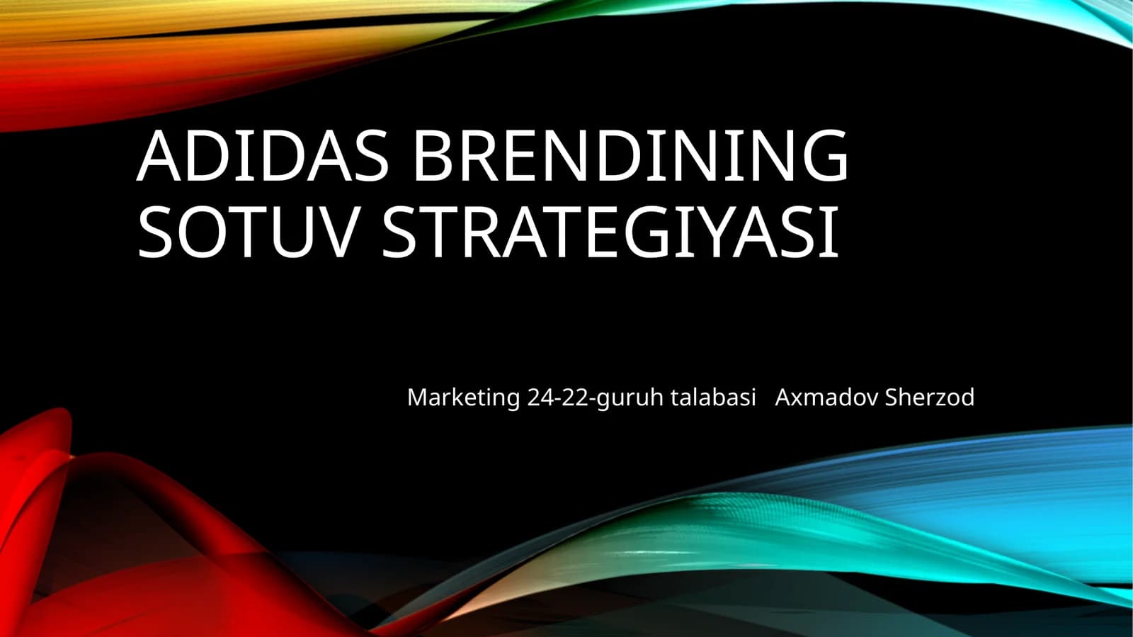 AdidasBRENDiningsotuvstrategiyasi