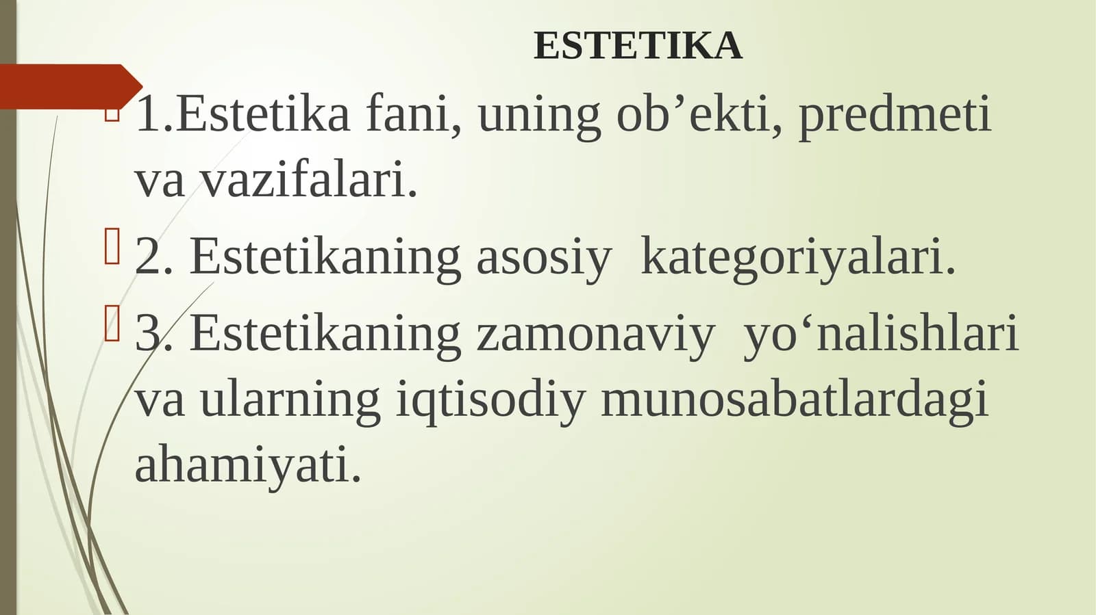 Estetika