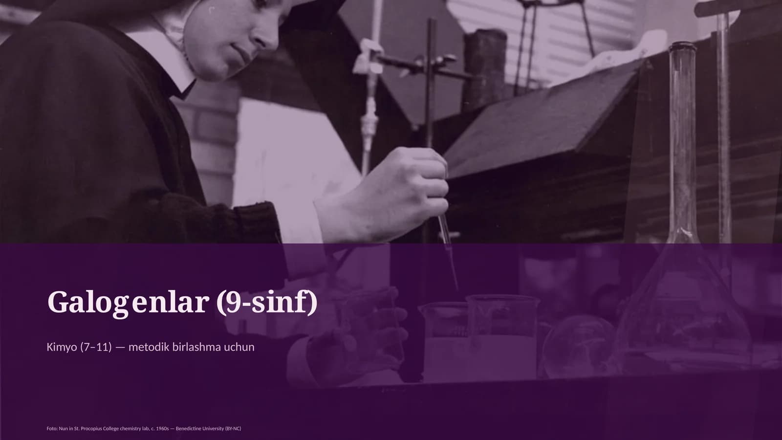 Galogenlar (9-sinf)