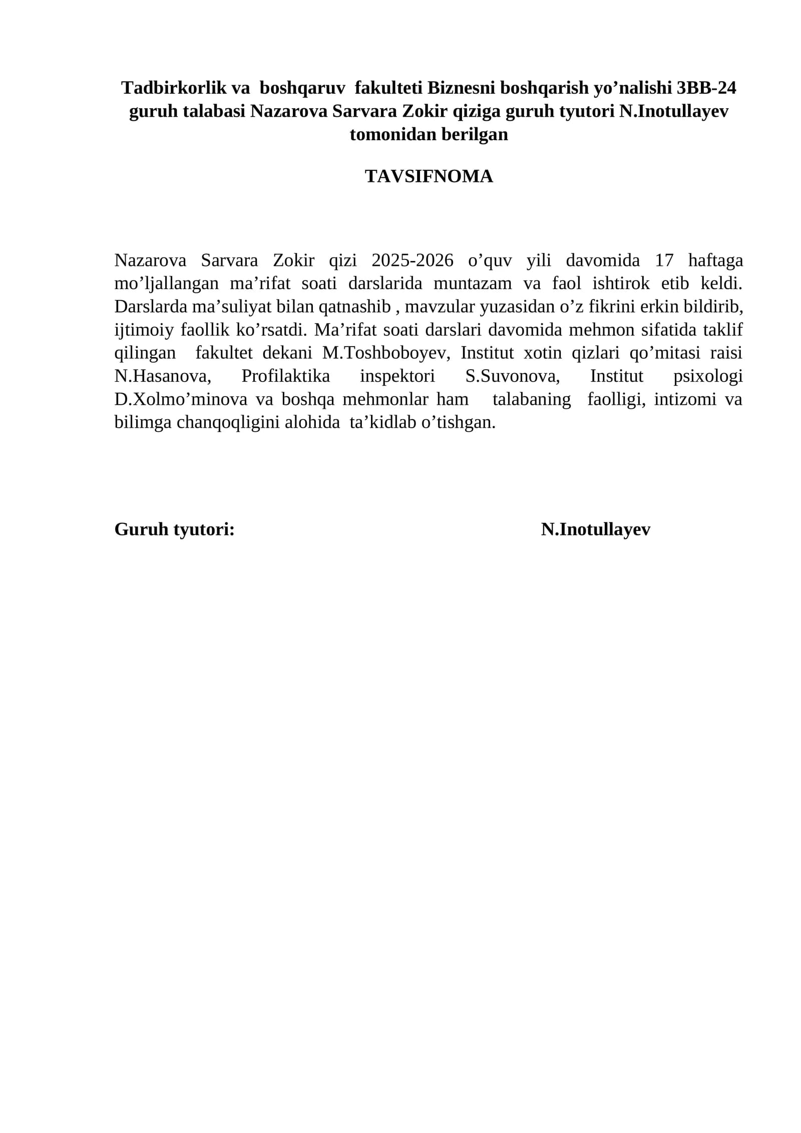 Ma'rifat soati darslari