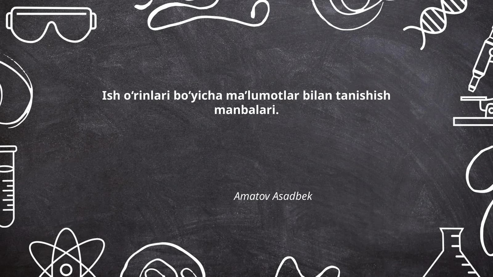 Ish o‘rinlari statistikasi