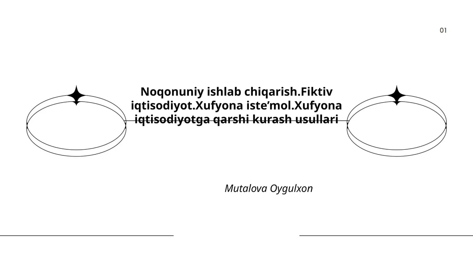 Xufyona iqtisodiyotga qarshi kurash usullari