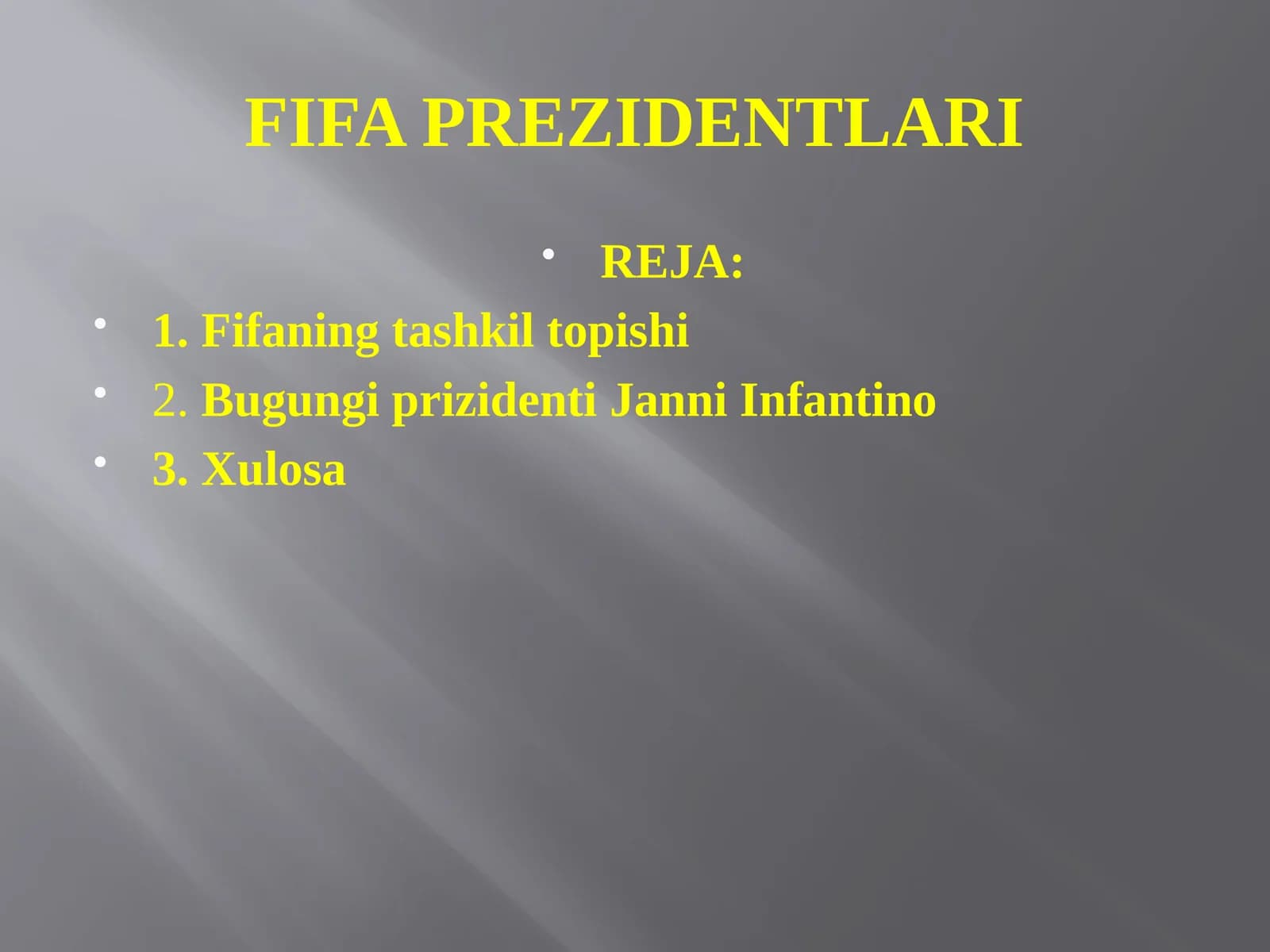 FIFA PREZIDENTLARI