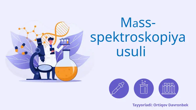 Mass spektroskopiya