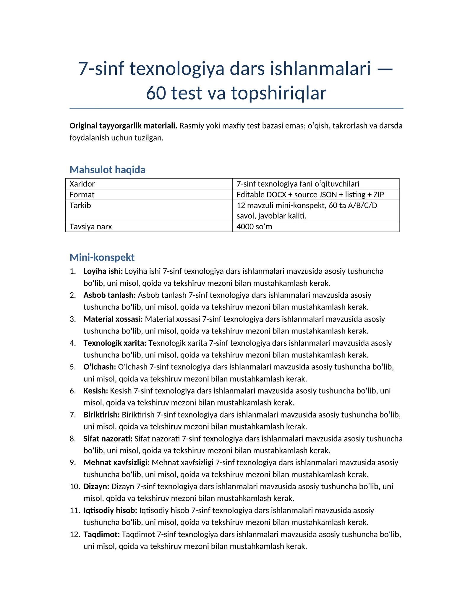 Product slide 1
