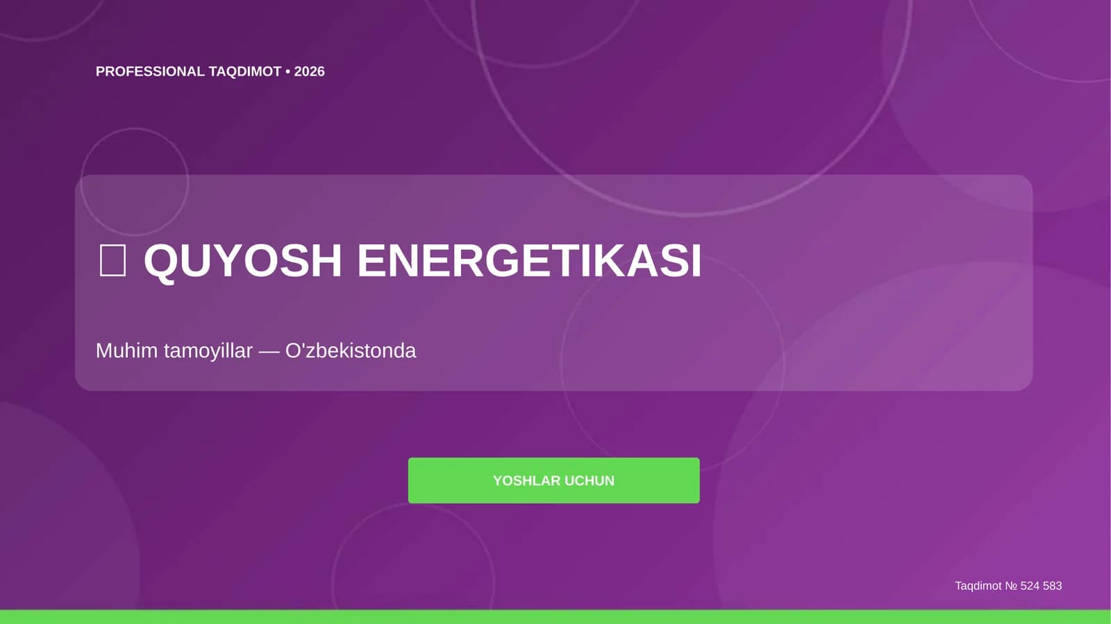 QUYOSH ENERGETIKASI