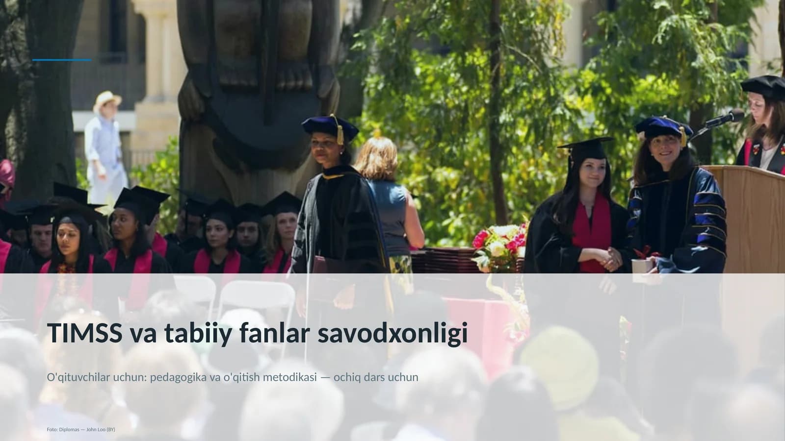 TIMSS va tabiiy fanlar savodxonligi