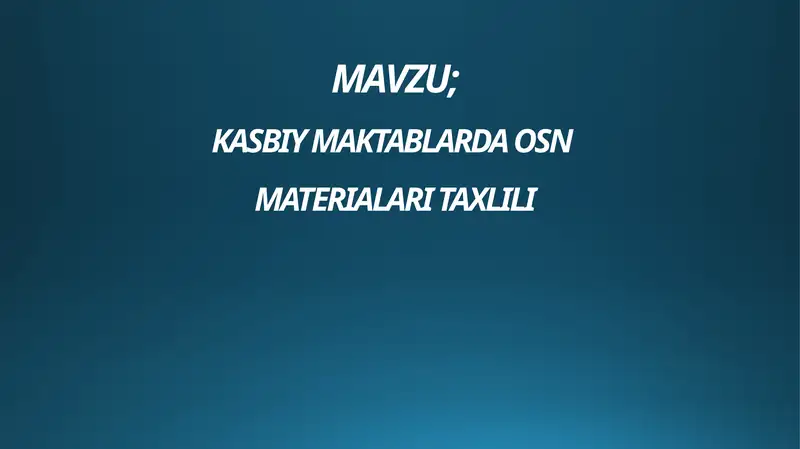 Product slide 1
