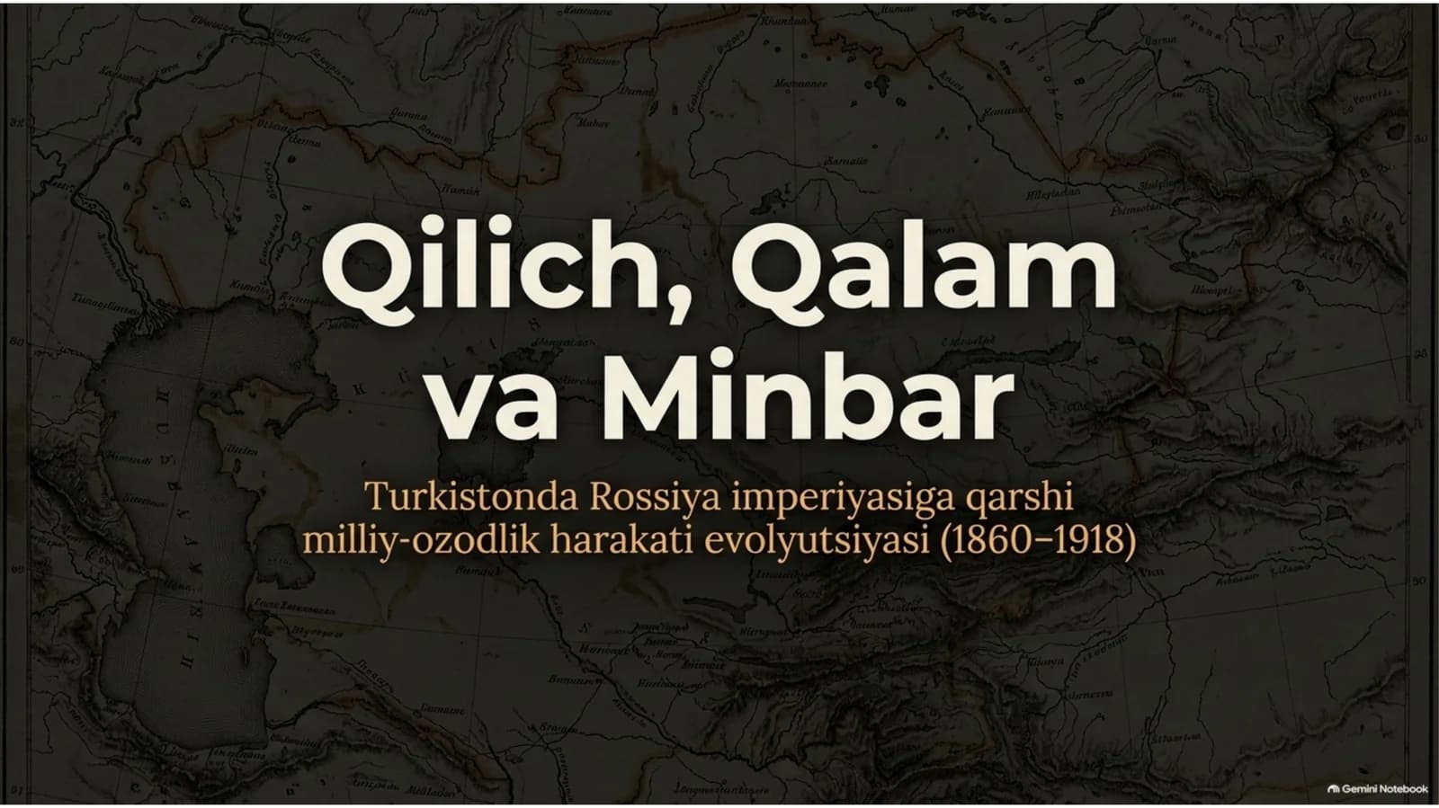 Turkistonda Rossiya imperiyasiga qarshi milliy-ozodlik harakati 1860–1918