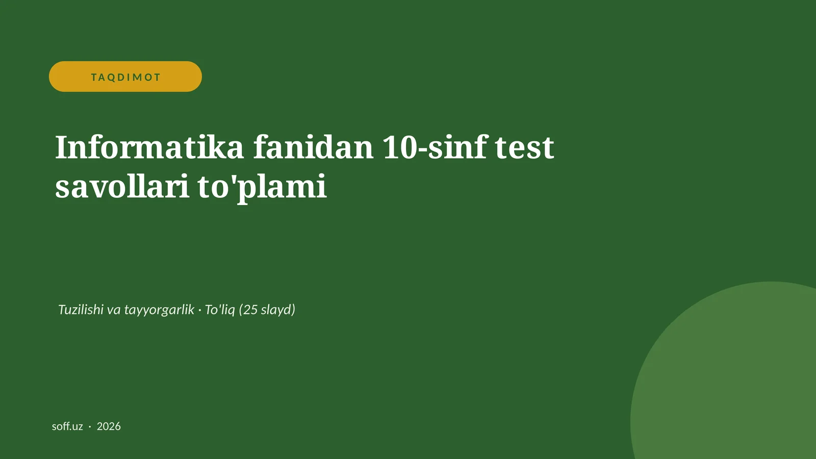 Product slide 1