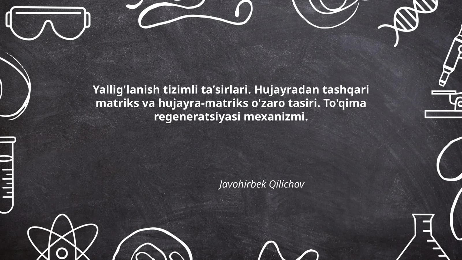 Yallig'lanish tizimli ta'sirlari