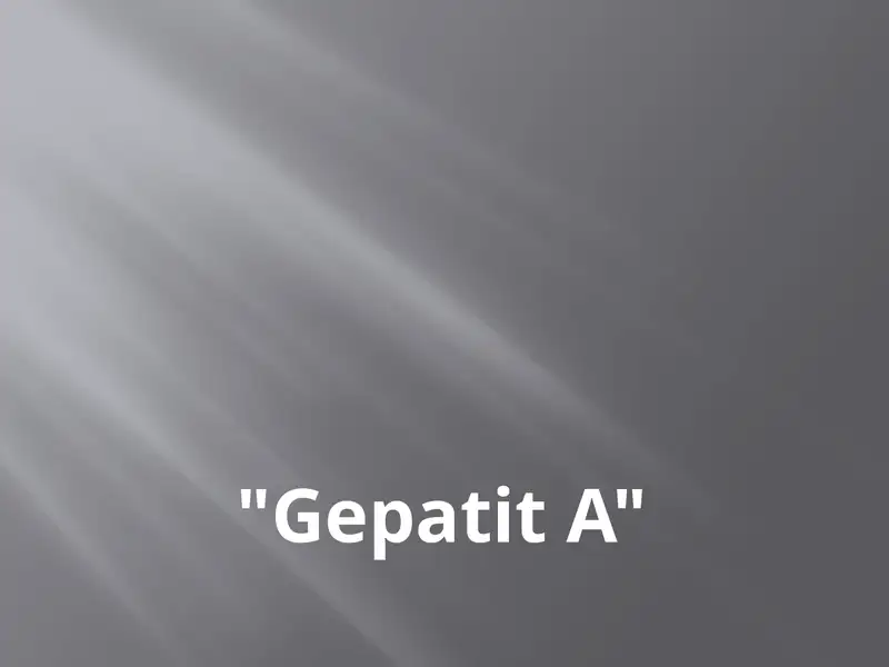 Gepatit A