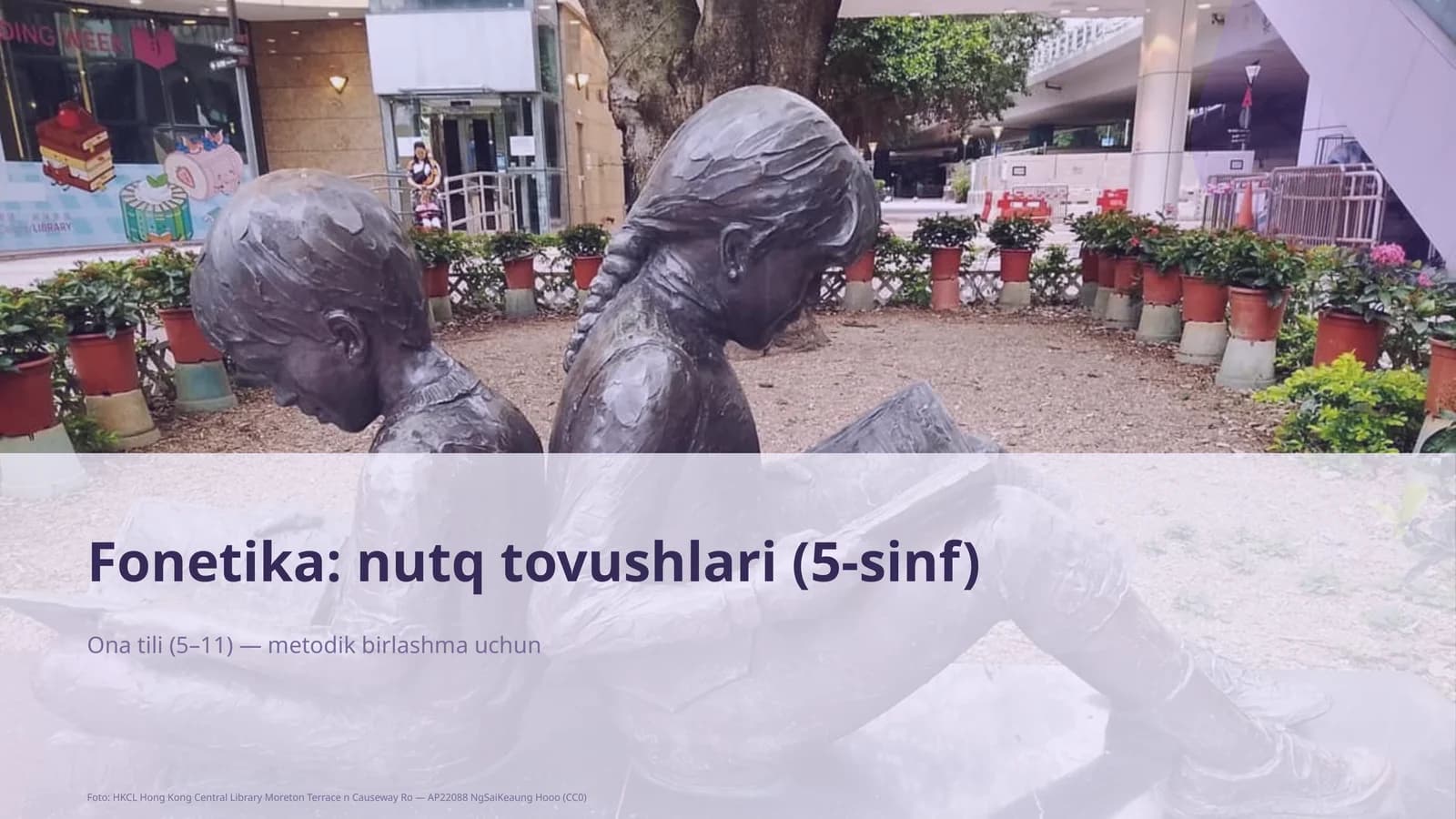 Ona tili (5–11) — metodik birlashma uchun