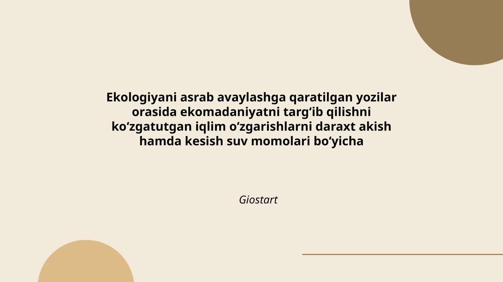 Giostart