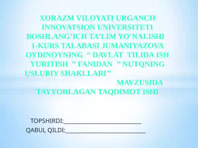 Product slide 1
