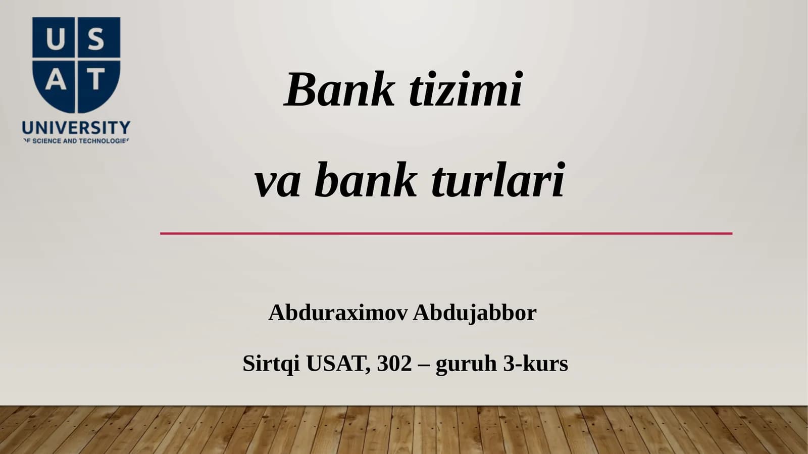 Banktizimi