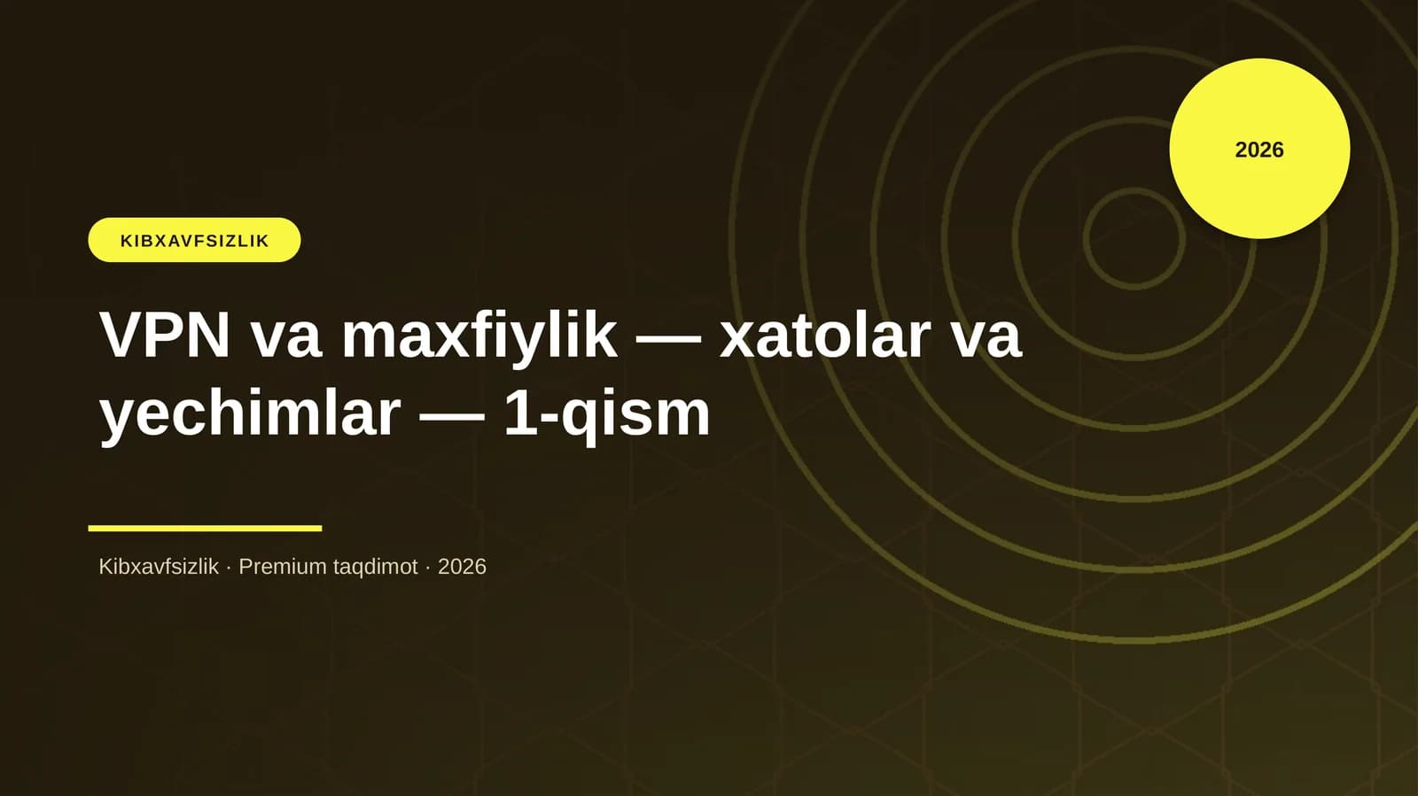 KIBXAVFSIZLIK