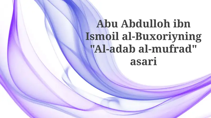Al-adabal-mufrad