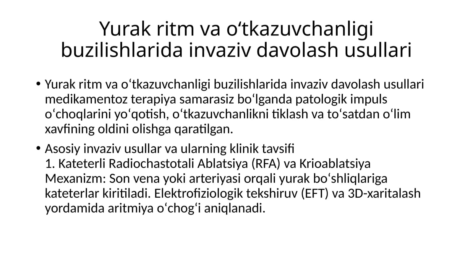 Yurakritm vaoʻtkazuvchanligi buzilishlari