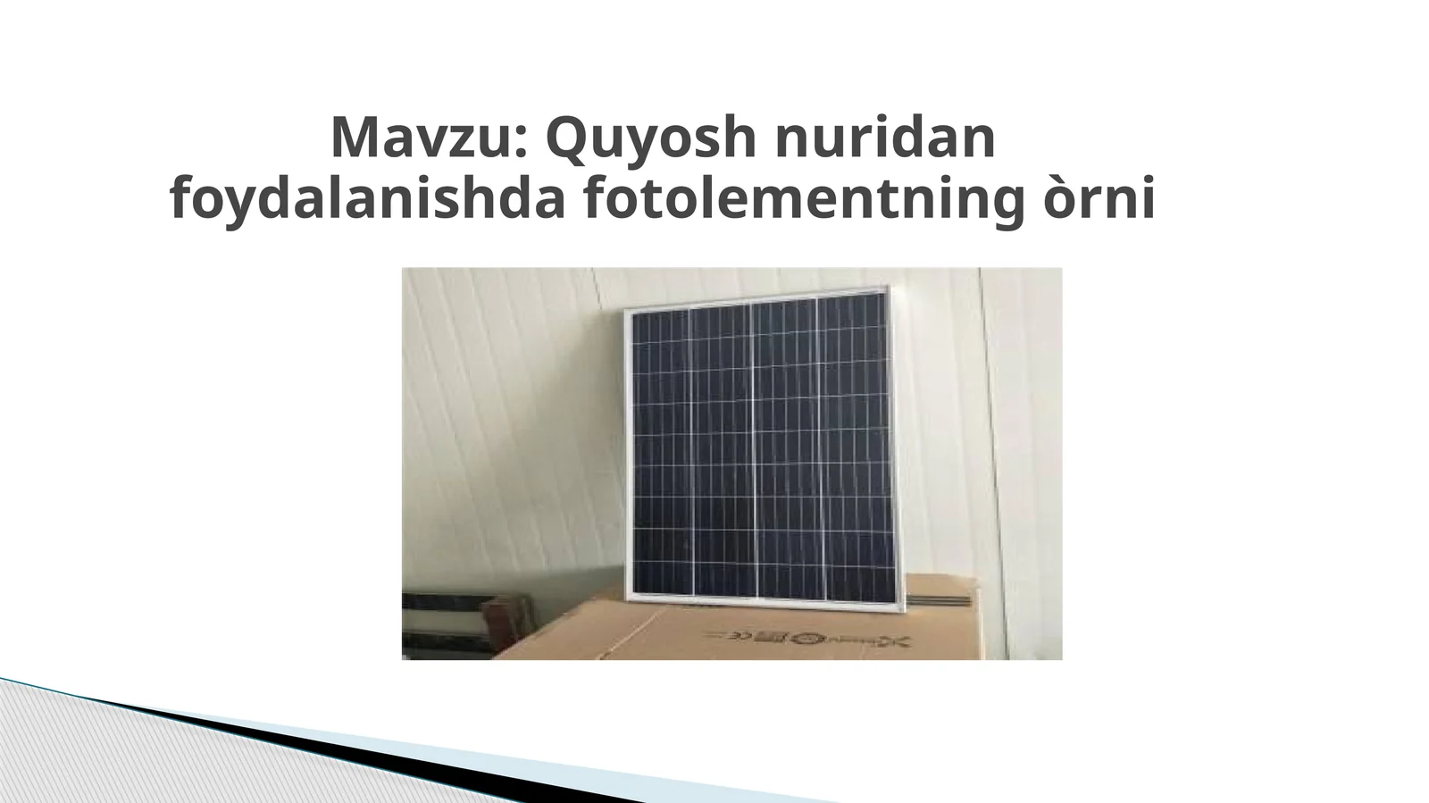 Product slide 1