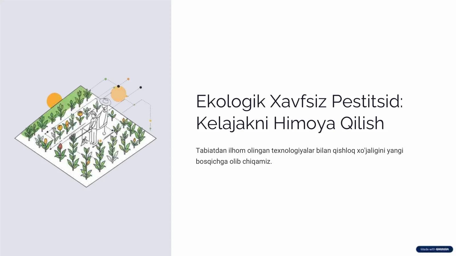 Ekologik Xavfsiz Pestitsid