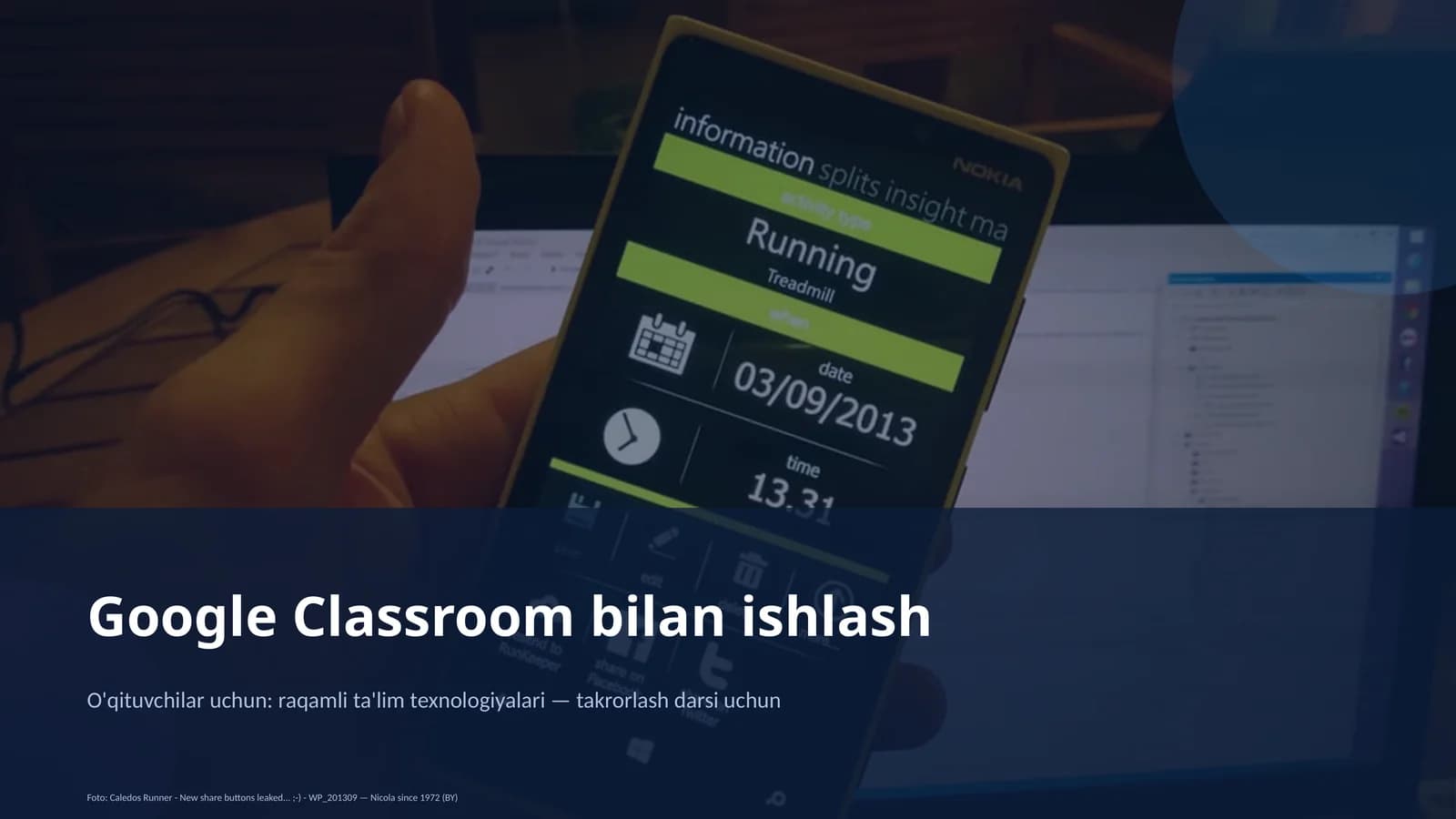 Google Classroom bilan ishlash