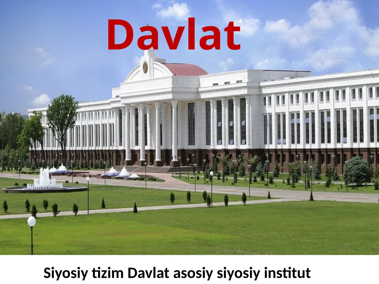 Siyosiytizim Davlatasosiysiyoiyinstitut