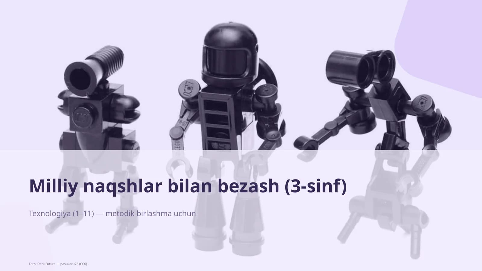 Milliy naqshlar bilan bezash (3-sinf)