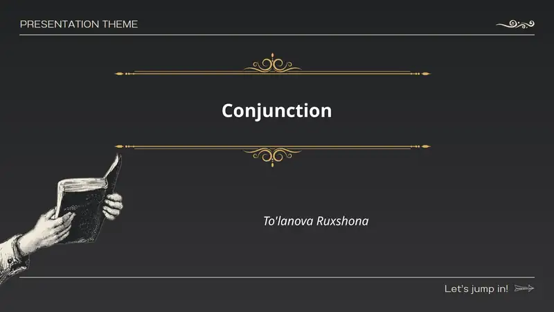 Conjunction