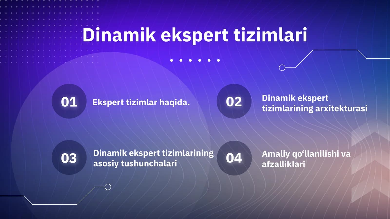 Dinamik ekspert tizimlari