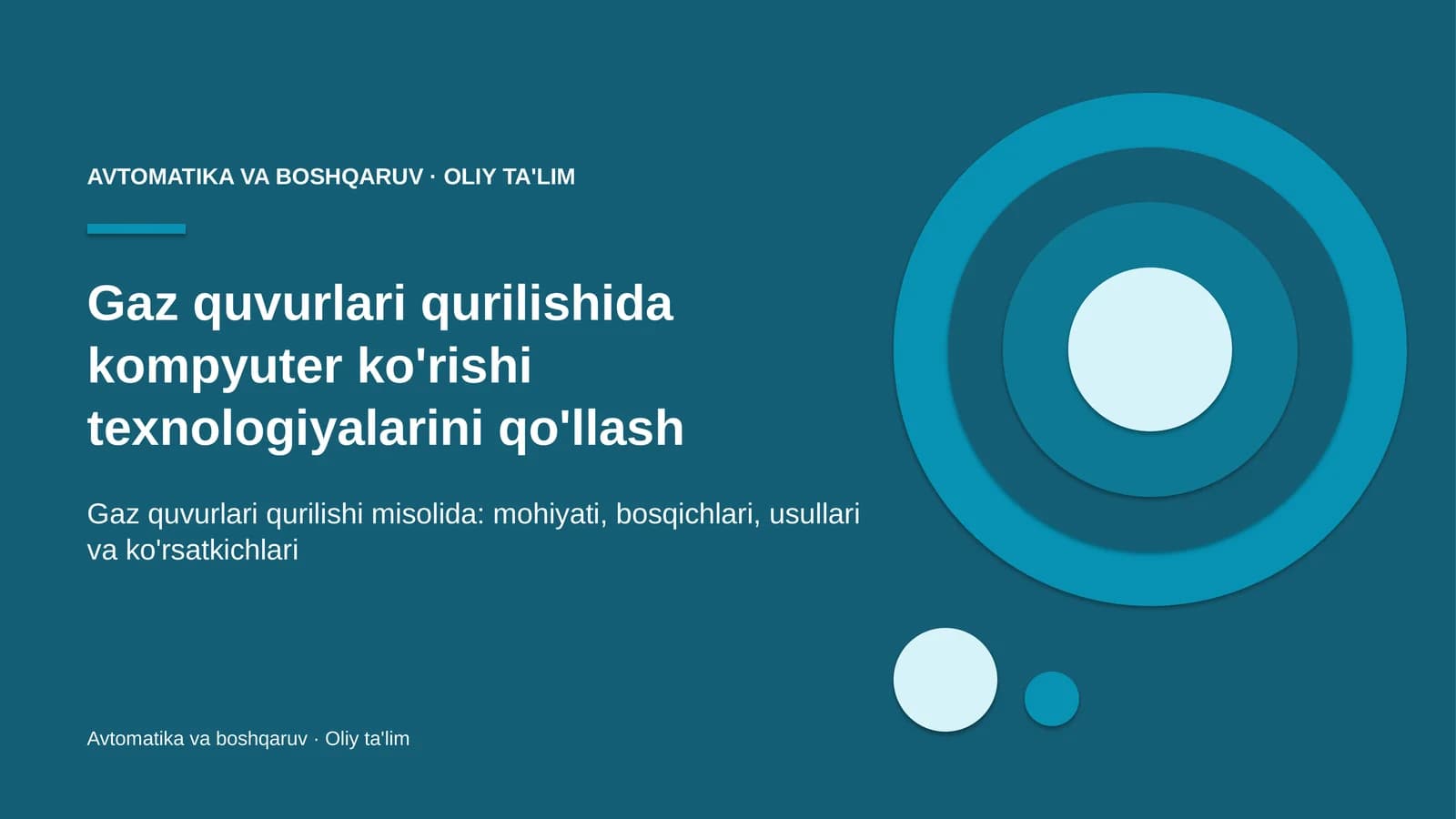 gaz quvurlari qurilishida kompyuter ko'rishi texnologiyalarini qo'llash 7567