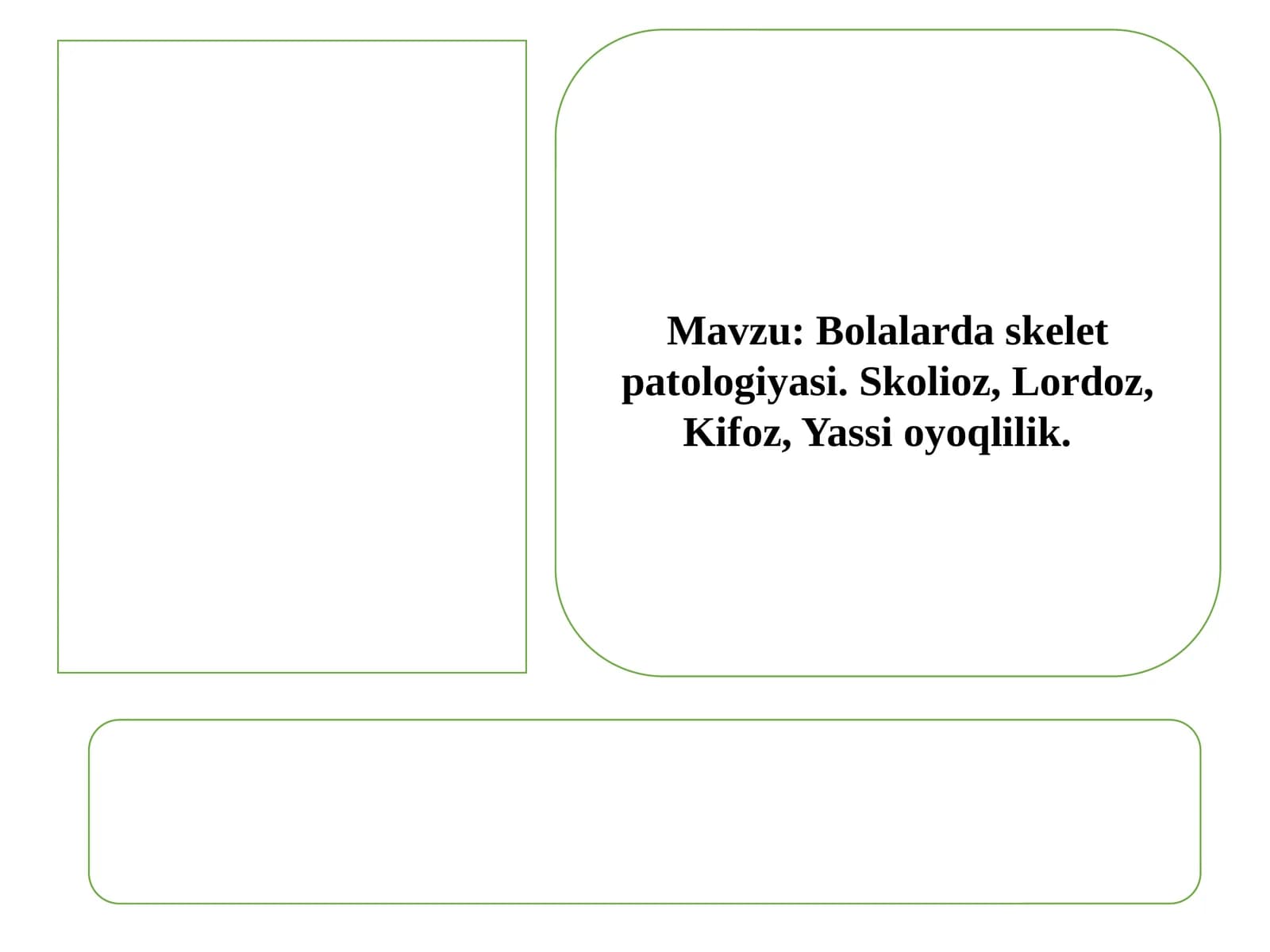 Bolalardaskeletpatologiyasi