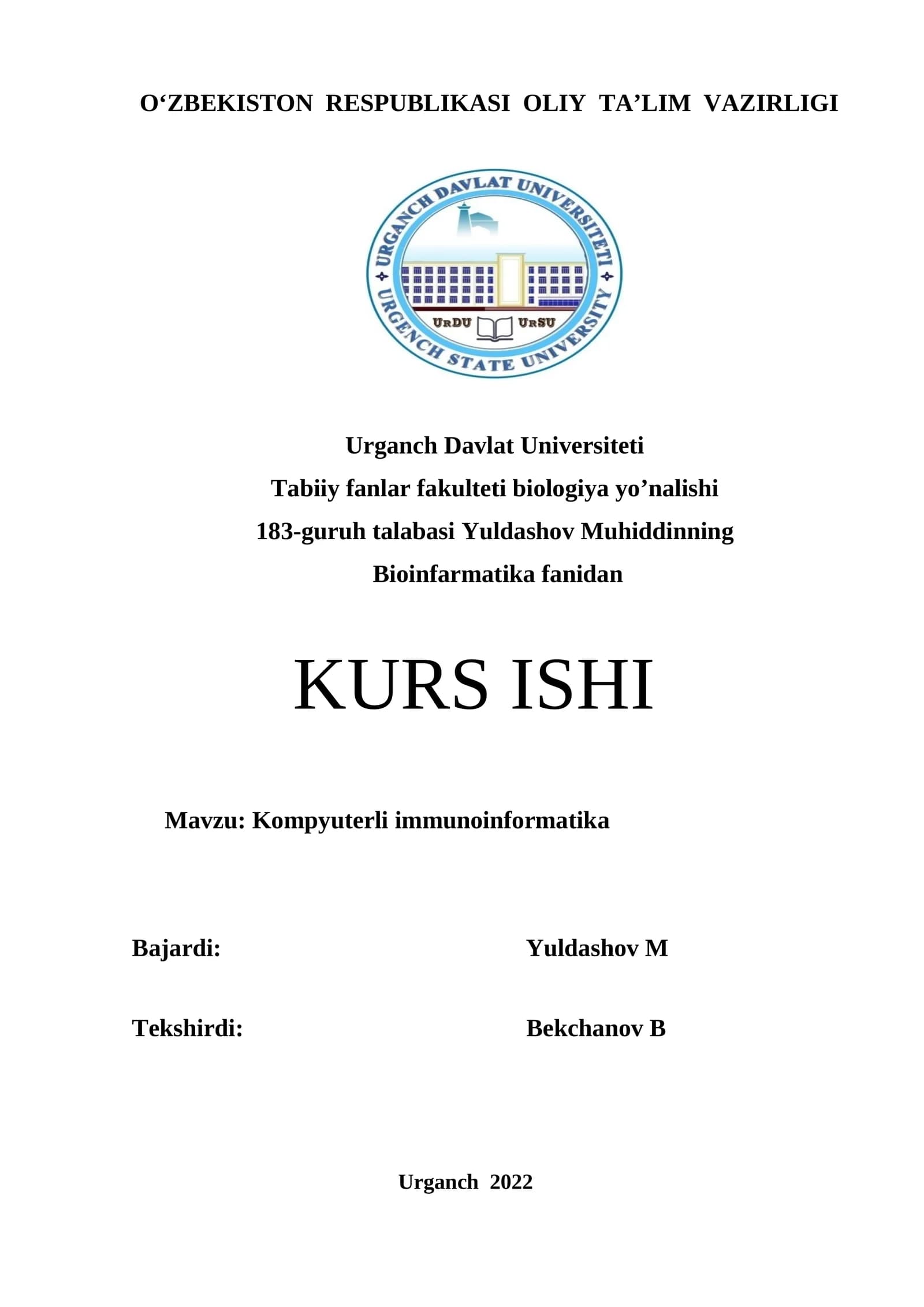 Kompyuterli immunoinformatika