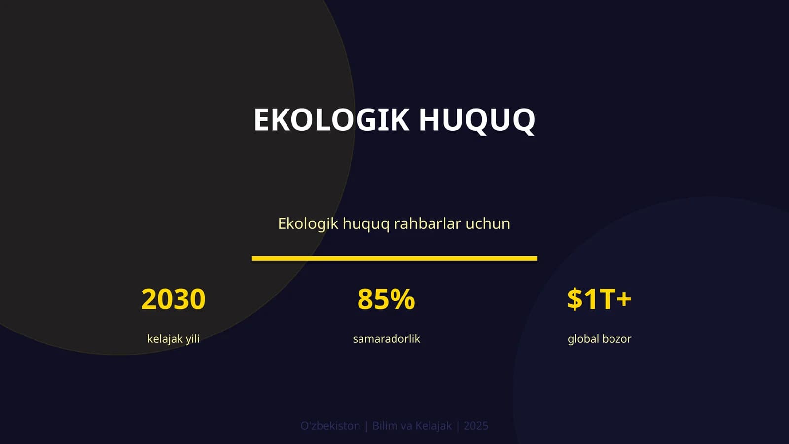 Ekologik huquq