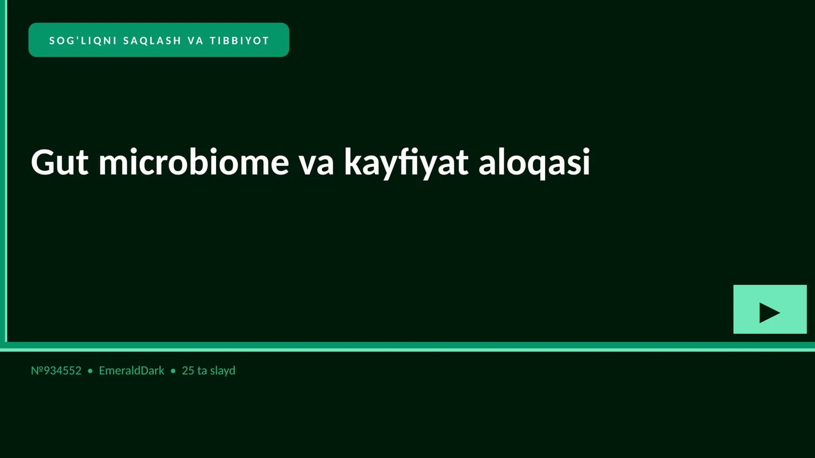 Gut microbiome va kayfiyat aloqasi