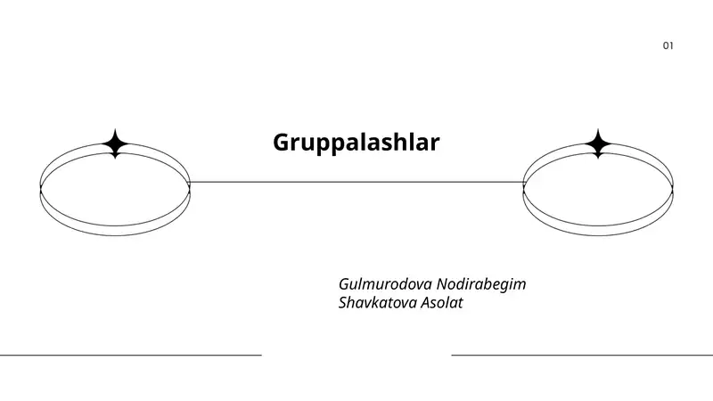 Gruppalashlar
