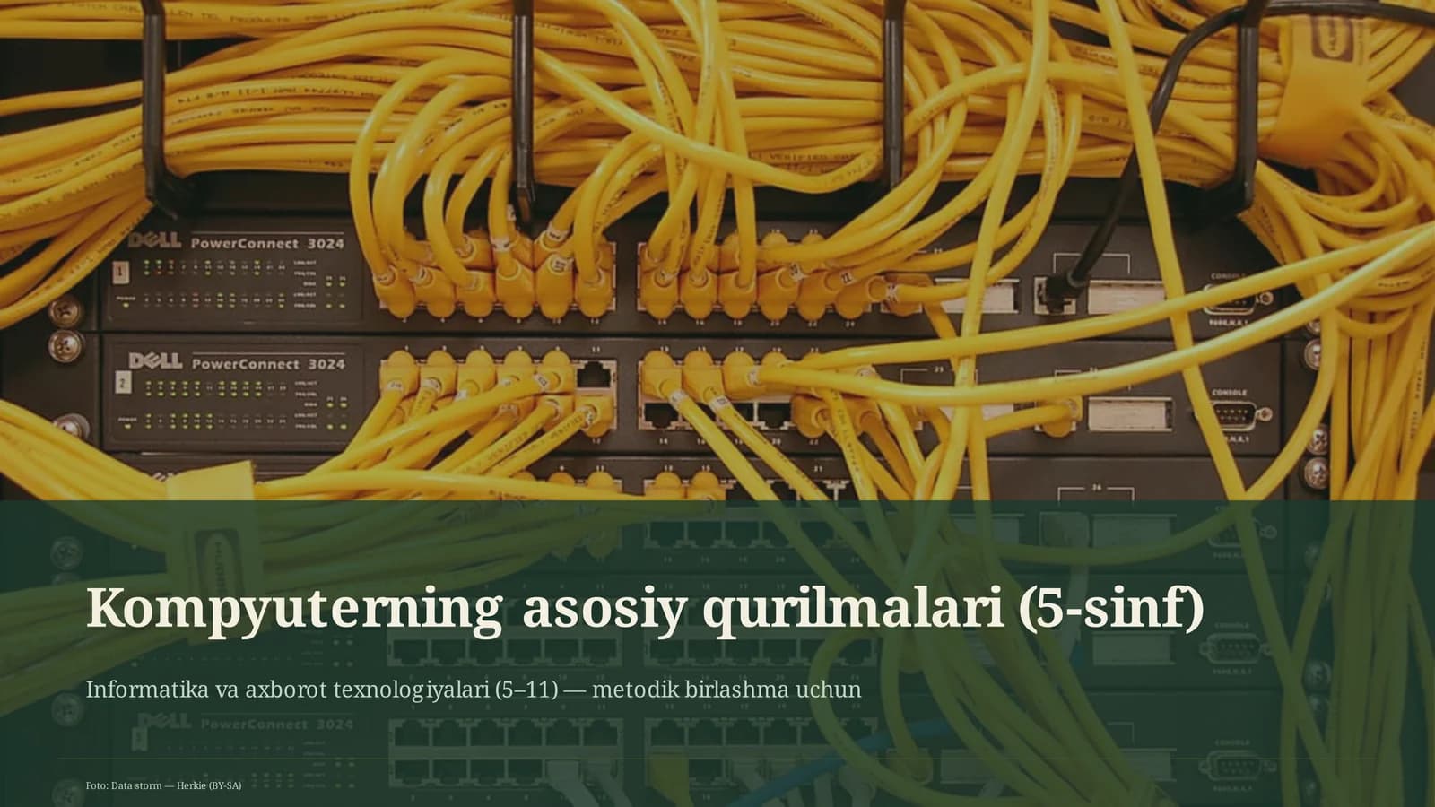 Kompyuterning asosiy qurilmalari (5-sinf)