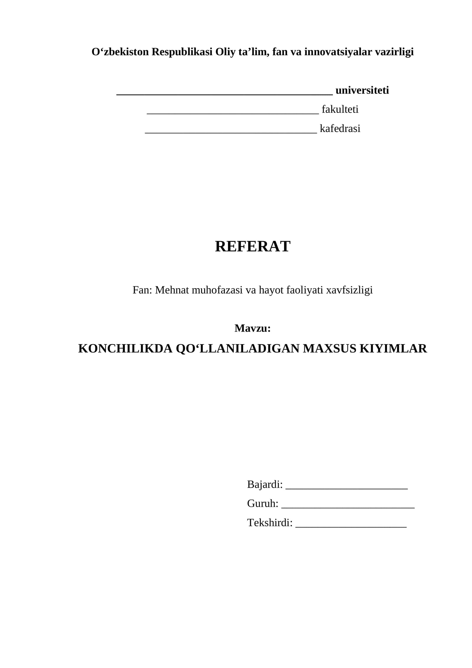 referat