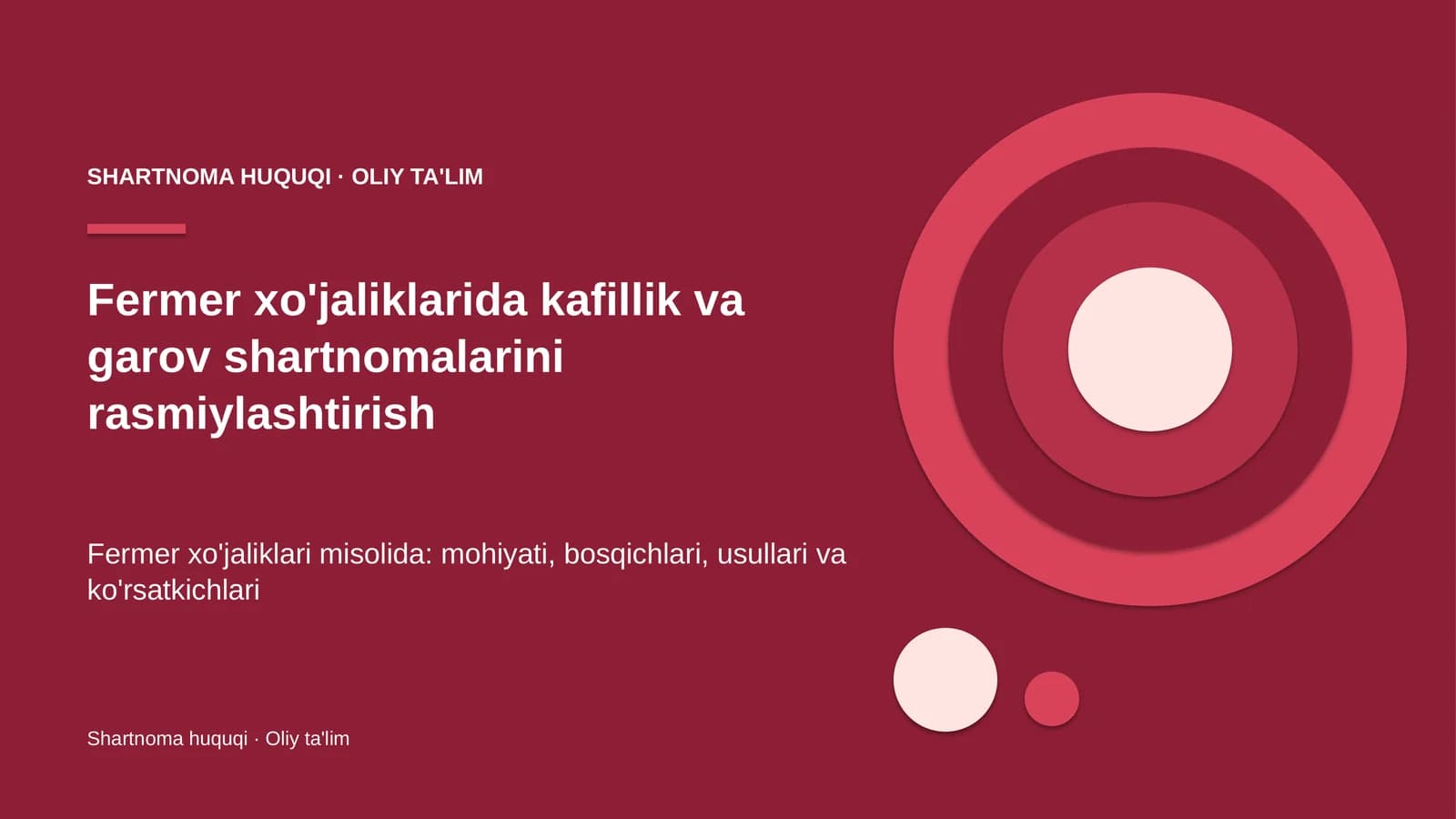 fermer xo'jaliklarida kafillik va garov shartnomalarini rasmiylashtirish 2741